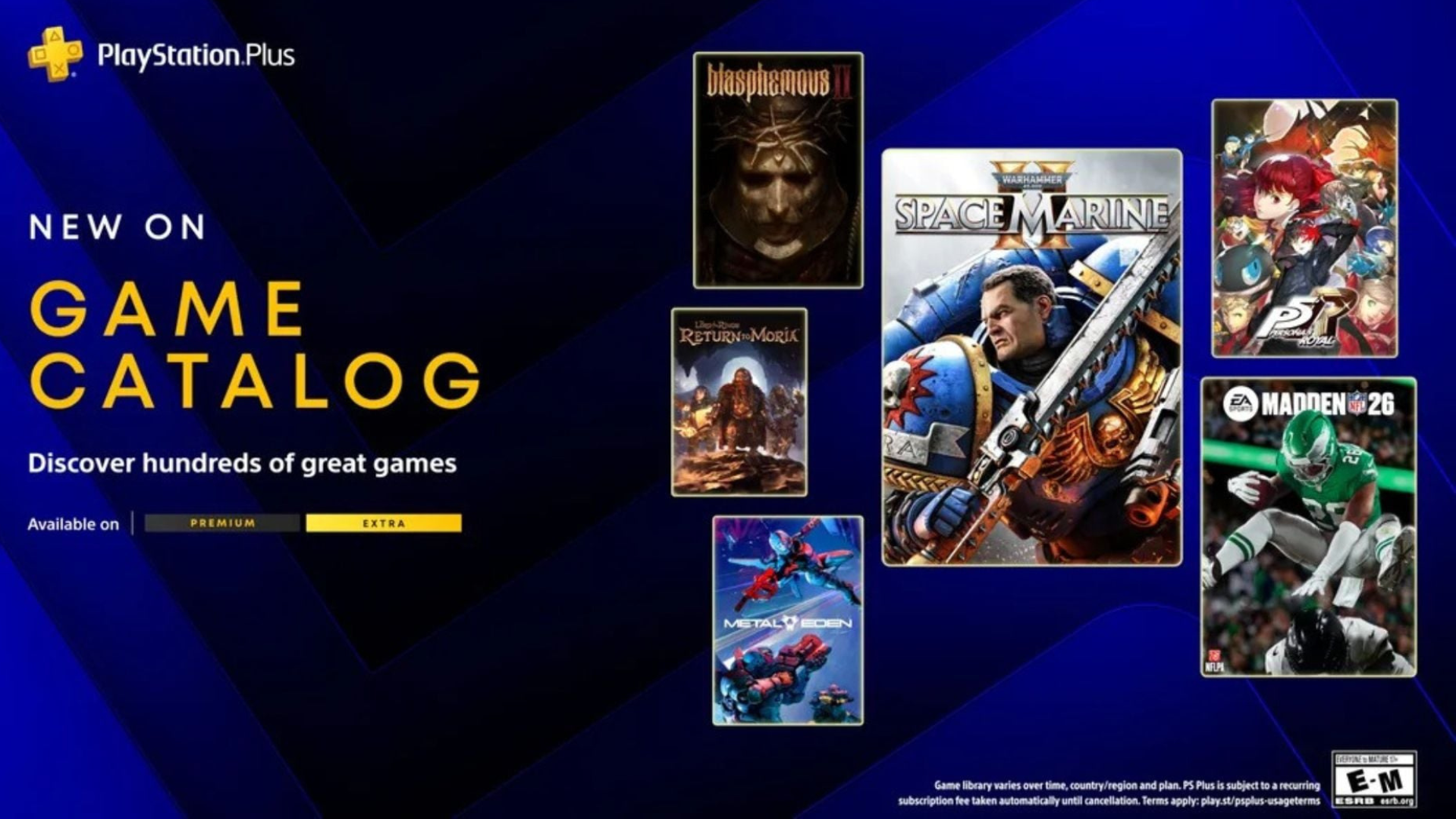 Επιβεβαιώθηκαν τα παιχνίδια του PlayStation Plus Game Catalog για τον Μάρτιο.