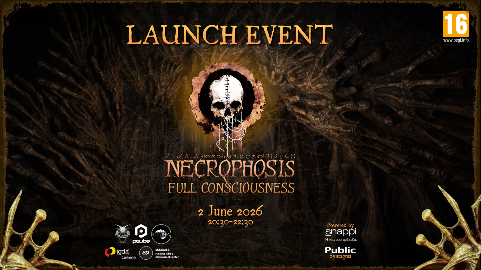 Το Necrophosis: Full Consciousness αποκτά επίσημο launch event στην Αθήνα