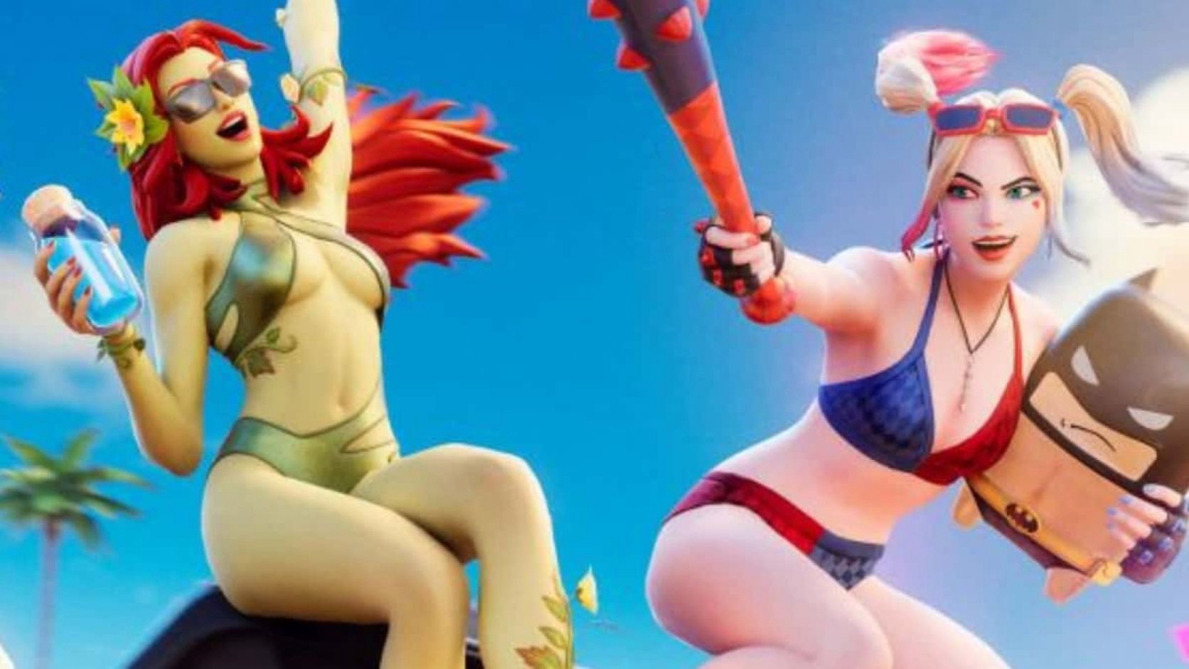Οι νέες εμφανίσεις των Poison Ivy και Harley Quinn στο Fortnite έχουν ηλικιακό περιορισμό